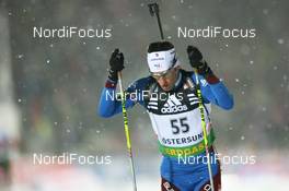 03.12.2008, Oestersund, Sweden (SWE): Frederic Jean (FRA), Rossignol, Rottefella, One Way, Odlo - IBU world cup biathlon, individual men, Oestersund (SWE). www.nordicfocus.com. © Manzoni/NordicFocus. Every downloaded picture is fee-liable.