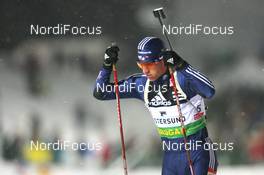 03.12.2008, Oestersund, Sweden (SWE): Jay Hakkinen (USA), Rossignol, Rottefella, Swix, adidas - IBU world cup biathlon, individual men, Oestersund (SWE). www.nordicfocus.com. © Manzoni/NordicFocus. Every downloaded picture is fee-liable.