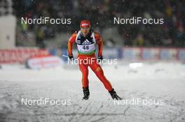 03.12.2008, Oestersund, Sweden (SWE): Chengye Zhang (CHN), Fischer, Salomon, Swix, adidas - IBU world cup biathlon, individual men, Oestersund (SWE). www.nordicfocus.com. © Manzoni/NordicFocus. Every downloaded picture is fee-liable.