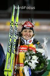 04.12.2008, Oestersund, Sweden (SWE): Magdalena Neuner (GER), Fischer, Rottefella, Exel, adidas - IBU world cup biathlon, individual women, Oestersund (SWE). www.nordicfocus.com. © Manzoni/NordicFocus. Every downloaded picture is fee-liable.