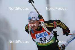 07.12.2008, Oestersund, Sweden (SWE): Toni Lang (GER), Madshus, Rottefella, Exel, adidas - IBU world cup biathlon, pursuit men, Oestersund (SWE). www.nordicfocus.com. © Manzoni/NordicFocus. Every downloaded picture is fee-liable.