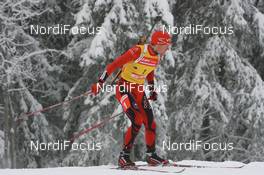 07.12.2008, Oestersund, Sweden (SWE): Emil Hegle Svendsen (NOR), Madshus, Rottefella, Swix, Odlo - IBU world cup biathlon, pursuit men, Oestersund (SWE). www.nordicfocus.com. © Manzoni/NordicFocus. Every downloaded picture is fee-liable.