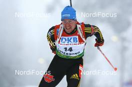 07.12.2008, Oestersund, Sweden (SWE): Michael Greis (GER), Madshus, Rottefella, Exel, adidas - IBU world cup biathlon, pursuit men, Oestersund (SWE). www.nordicfocus.com. © Manzoni/NordicFocus. Every downloaded picture is fee-liable.