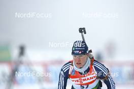 07.12.2008, Oestersund, Sweden (SWE): Haley Johnson (USA), Rossignol, Rottefella, Exel, adidas - IBU world cup biathlon, pursuit women, Oestersund (SWE). www.nordicfocus.com. © Manzoni/NordicFocus. Every downloaded picture is fee-liable.