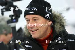 06.12.2008, Oestersund, Sweden (SWE): Manfred Geyer (GER), headcoach Switzerland - IBU world cup biathlon, sprint men, Oestersund (SWE). www.nordicfocus.com. © Manzoni/NordicFocus. Every downloaded picture is fee-liable.