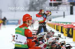 06.12.2008, Oestersund, Sweden (SWE): Alexander Os (NOR), Fischer, Rottefella, Swix, Odlo - IBU world cup biathlon, sprint men, Oestersund (SWE). www.nordicfocus.com. © Manzoni/NordicFocus. Every downloaded picture is fee-liable.