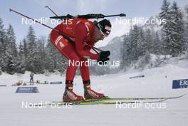 13.12.2008, Hochfilzen, Austria (AUT): Tomasz Sikora (POL), Fischer, Rottefella, Alpina, Swix  - IBU world cup biathlon, pursuit men, Hochfilzen (AUT). www.nordicfocus.com. © Furtner/NordicFocus. Every downloaded picture is fee-liable.