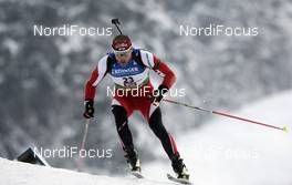 13.12.2008, Hochfilzen, Austria (AUT): Daniel Mesotitsch (AUT), Fischer, Rottefella, Leki - IBU world cup biathlon, pursuit men, Hochfilzen (AUT). www.nordicfocus.com. © Furtner/NordicFocus. Every downloaded picture is fee-liable.