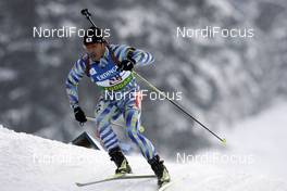 13.12.2008, Hochfilzen, Austria (AUT): Hidenori Isa (JPN), Fischer, Rottefella - IBU world cup biathlon, pursuit men, Hochfilzen (AUT). www.nordicfocus.com. © Furtner/NordicFocus. Every downloaded picture is fee-liable.
