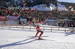 14.12.2008, Hochfilzen, Austria (AUT): Christoph Sumann (AUT), Atomic, Leki  - IBU world cup biathlon, relay men, Hochfilzen (AUT). www.nordicfocus.com. © Furtner/NordicFocus. Every downloaded picture is fee-liable.