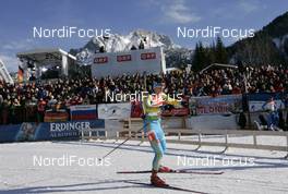 14.12.2008, Hochfilzen, Austria (AUT): Serguei Sednev (UKR), Madshus, Rottefella, Alpina, Swix - IBU world cup biathlon, relay men, Hochfilzen (AUT). www.nordicfocus.com. © Furtner/NordicFocus. Every downloaded picture is fee-liable.