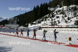 14.12.2008, Hochfilzen, Austria (AUT): Shooting range - IBU world cup biathlon, relay men, Hochfilzen (AUT). www.nordicfocus.com. © Furtner/NordicFocus. Every downloaded picture is fee-liable.