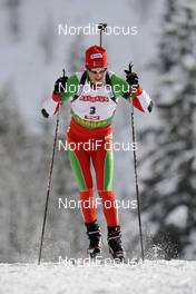 12.12.2008, Hochfilzen, Austria (AUT): Sergey Novikov (BLR), Madshus, Rottefella - IBU world cup biathlon, sprint men, Hochfilzen (AUT). www.nordicfocus.com. © Furtner/NordicFocus. Every downloaded picture is fee-liable.