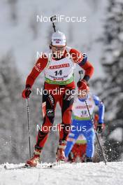 12.12.2008, Hochfilzen, Austria (AUT): Stian Eckhoff (NOR), Madshus, Rottefella, Odlo - IBU world cup biathlon, sprint men, Hochfilzen (AUT). www.nordicfocus.com. © Furtner/NordicFocus. Every downloaded picture is fee-liable.