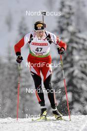 12.12.2008, Hochfilzen, Austria (AUT): Dominik Landertinger (AUT), Fischer, Rottefella, Leki - IBU world cup biathlon, sprint men, Hochfilzen (AUT). www.nordicfocus.com. © Furtner/NordicFocus. Every downloaded picture is fee-liable.