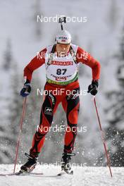 12.12.2008, Hochfilzen, Austria (AUT): Halvard Hanevold (NOR), Madshus, Rottefella, Swix, Odlo - IBU world cup biathlon, sprint men, Hochfilzen (AUT). www.nordicfocus.com. © Furtner/NordicFocus. Every downloaded picture is fee-liable.