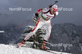 12.12.2008, Hochfilzen, Austria (AUT): Oystein Slettemark (GRL) - IBU world cup biathlon, sprint men, Hochfilzen (AUT). www.nordicfocus.com. © Furtner/NordicFocus. Every downloaded picture is fee-liable.