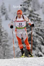 12.12.2008, Hochfilzen, Austria (AUT): Roland Lessing (EST), Fischer, Rottefella, Exel - IBU world cup biathlon, sprint men, Hochfilzen (AUT). www.nordicfocus.com. © Furtner/NordicFocus. Every downloaded picture is fee-liable.