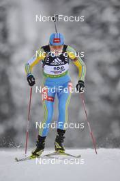 12.12.2008, Hochfilzen, Austria (AUT): Inna Suprun (UKR), Fischer, Rottefella, Swix - IBU world cup biathlon, sprint women, Hochfilzen (AUT). www.nordicfocus.com. © Furtner/NordicFocus. Every downloaded picture is fee-liable.