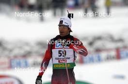 18.12.2008, Hochfilzen, Austria (AUT): Scott Perras (CAN), Alpina, Madshus, Swix  - IBU world cup biathlon, individual men, Hochfilzen (AUT). www.nordicfocus.com. © Felgenhauer/NordicFocus. Every downloaded picture is fee-liable.