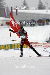 21.12.2008, Hochfilzen, Austria (AUT): Christoph Sumann (AUT), Atomic, Leki  - IBU world cup biathlon, relay men, Hochfilzen (AUT). www.nordicfocus.com. © Felgenhauer/NordicFocus. Every downloaded picture is fee-liable.