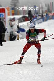 21.12.2008, Hochfilzen, Austria (AUT): Scott Perras (CAN), Alpina, Madshus, Swix  - IBU world cup biathlon, relay men, Hochfilzen (AUT). www.nordicfocus.com. © Felgenhauer/NordicFocus. Every downloaded picture is fee-liable.