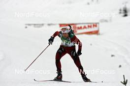 21.12.2008, Hochfilzen, Austria (AUT): Halvard Hanevold (NOR), Madshus, Rottefella, Swix, Odlo  - IBU world cup biathlon, relay men, Hochfilzen (AUT). www.nordicfocus.com. © Felgenhauer/NordicFocus. Every downloaded picture is fee-liable.