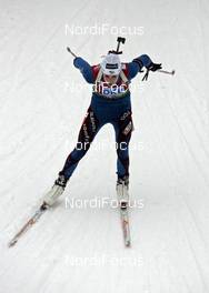 21.12.2008, Hochfilzen, Austria (AUT): Marie Laure Brunet (FRA), Odlo  - IBU world cup biathlon, relay women, Hochfilzen (AUT). www.nordicfocus.com. © Felgenhauer/NordicFocus. Every downloaded picture is fee-liable.