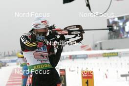 21.12.2008, Hochfilzen, Austria (AUT): Andrea Henkel (GER), Atomic, Exel, adidas, Toko  - IBU world cup biathlon, relay women, Hochfilzen (AUT). www.nordicfocus.com. © Felgenhauer/NordicFocus. Every downloaded picture is fee-liable.