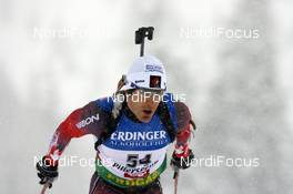 20.12.2008, Hochfilzen, Austria (AUT): Scott Perras (CAN), Alpina, Madshus, Swix  - IBU world cup biathlon, sprint men, Hochfilzen (AUT). www.nordicfocus.com. © Felgenhauer/NordicFocus. Every downloaded picture is fee-liable.