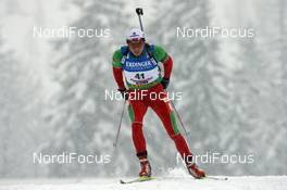 20.12.2008, Hochfilzen, Austria (AUT): Rustam Valiullin (BLR), Fischer  - IBU world cup biathlon, sprint men, Hochfilzen (AUT). www.nordicfocus.com. © Felgenhauer/NordicFocus. Every downloaded picture is fee-liable.