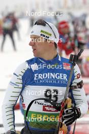 20.12.2008, Hochfilzen, Austria (AUT): Janez Maric (SLO), Fischer  - IBU world cup biathlon, sprint men, Hochfilzen (AUT). www.nordicfocus.com. © Felgenhauer/NordicFocus. Every downloaded picture is fee-liable.