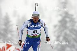 20.12.2008, Hochfilzen, Austria (AUT): Klemen Bauer (SLO), Fischer, Alpina, Swix  - IBU world cup biathlon, sprint men, Hochfilzen (AUT). www.nordicfocus.com. © Felgenhauer/NordicFocus. Every downloaded picture is fee-liable.