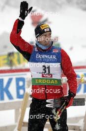 20.12.2008, Hochfilzen, Austria (AUT): Christoph Sumann (AUT), Atomic, Leki  - IBU world cup biathlon, sprint men, Hochfilzen (AUT). www.nordicfocus.com. © Felgenhauer/NordicFocus. Every downloaded picture is fee-liable.