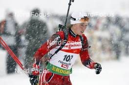 20.12.2008, Hochfilzen, Austria (AUT): Megan Tandy (CAN), Leki - IBU world cup biathlon, sprint women, Hochfilzen (AUT). www.nordicfocus.com. © Felgenhauer/NordicFocus. Every downloaded picture is fee-liable.
