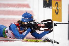 20.12.2008, Hochfilzen, Austria (AUT): Susanna Porela (FIN), Madshus, Rottefella  - IBU world cup biathlon, sprint women, Hochfilzen (AUT). www.nordicfocus.com. © Felgenhauer/NordicFocus. Every downloaded picture is fee-liable.