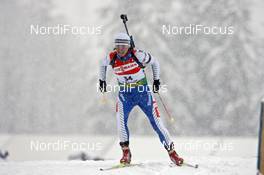 20.12.2008, Hochfilzen, Austria (AUT): Andreja Mali (SLO), Fischer, Alpina, Leki  - IBU world cup biathlon, sprint women, Hochfilzen (AUT). www.nordicfocus.com. © Felgenhauer/NordicFocus. Every downloaded picture is fee-liable.