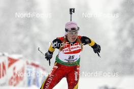 20.12.2008, Hochfilzen, Austria (AUT): Diana Rasimoviciute (LTU), Madshus  - IBU world cup biathlon, sprint women, Hochfilzen (AUT). www.nordicfocus.com. © Felgenhauer/NordicFocus. Every downloaded picture is fee-liable.