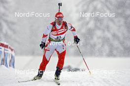 20.12.2008, Hochfilzen, Austria (AUT): Kadri Lehtla (EST), Fischer  - IBU world cup biathlon, sprint women, Hochfilzen (AUT). www.nordicfocus.com. © Felgenhauer/NordicFocus. Every downloaded picture is fee-liable.
