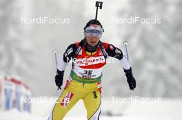 20.12.2008, Hochfilzen, Austria (AUT): Martina Halinarova (SVK), Atomic, Swix  - IBU world cup biathlon, sprint women, Hochfilzen (AUT). www.nordicfocus.com. © Felgenhauer/NordicFocus. Every downloaded picture is fee-liable.
