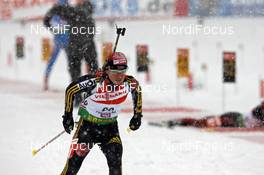 20.12.2008, Hochfilzen, Austria (AUT): Anne Preussler (GER), Rossignol, Leki  - IBU world cup biathlon, sprint women, Hochfilzen (AUT). www.nordicfocus.com. © Felgenhauer/NordicFocus. Every downloaded picture is fee-liable.