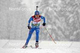 20.12.2008, Hochfilzen, Austria (AUT): Kaisa Maekaeraeinen (FIN), Atomic, Odlo  - IBU world cup biathlon, sprint women, Hochfilzen (AUT). www.nordicfocus.com. © Felgenhauer/NordicFocus. Every downloaded picture is fee-liable.