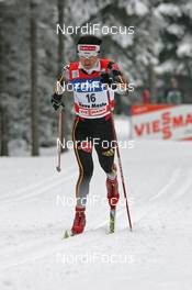 02.01.08, Nove Mesto, Czech Republic (CZE): Manuela Henkel (GER)  - FIS world cup cross-country, tour de ski, 10 km women, Nove Mesto (CZE). www.nordicfocus.com. c Hemmersbach/NordicFocus. Every downloaded picture is fee-liable.