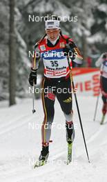 02.01.08, Nove Mesto, Czech Republic (CZE): Stefanie Boehler (GER)  - FIS world cup cross-country, tour de ski, 10 km women, Nove Mesto (CZE). www.nordicfocus.com. c Hemmersbach/NordicFocus. Every downloaded picture is fee-liable.