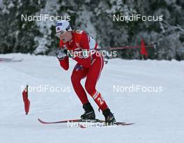 01.01.08, Nove Mesto, Czech Republic (CZE): Kristin Stoermer Steira (NOR)  - FIS world cup cross-country, tour de ski, 10 km women handicap start, Nove Mesto (CZE). www.nordicfocus.com. c Hemmersbach/NordicFocus. Every downloaded picture is fee-liable.