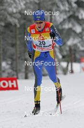 02.01.08, Nove Mesto, Czech Republic (CZE): Roman Leybyuk (UKR)  - FIS world cup cross-country, tour de ski, 15 km men, Nove Mesto (CZE). www.nordicfocus.com. c Hemmersbach/NordicFocus. Every downloaded picture is fee-liable.