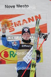 01.01.08, Nove Mesto, Czech Republic (CZE): Lukas Bauer (CZE), winner - FIS world cup cross-country, tour de ski, 15 km men handicap start, Nove Mesto (CZE). www.nordicfocus.com. c Hemmersbach/NordicFocus. Every downloaded picture is fee-liable.