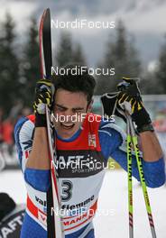 06.01.08, Val di Fiemme, Italy (ITA): Pietro Piller Cottrer (ITA)  - FIS world cup cross-country, tour de ski, final climb men, Val di Fiemme (ITA). www.nordicfocus.com. c Hemmersbach/NordicFocus. Every downloaded picture is fee-liable.