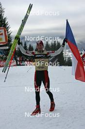 06.01.08, Val di Fiemme, Italy (ITA): Lukas Bauer (CZE), winner Tour de Ski - FIS world cup cross-country, tour de ski, final climb men, Val di Fiemme (ITA). www.nordicfocus.com. c Hemmersbach/NordicFocus. Every downloaded picture is fee-liable.