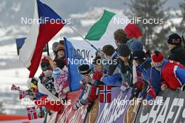 06.01.08, Val di Fiemme, Italy (ITA): feature, spectators, Alpe Cermis - FIS world cup cross-country, tour de ski, final climb men, Val di Fiemme (ITA). www.nordicfocus.com. c Hemmersbach/NordicFocus. Every downloaded picture is fee-liable.
